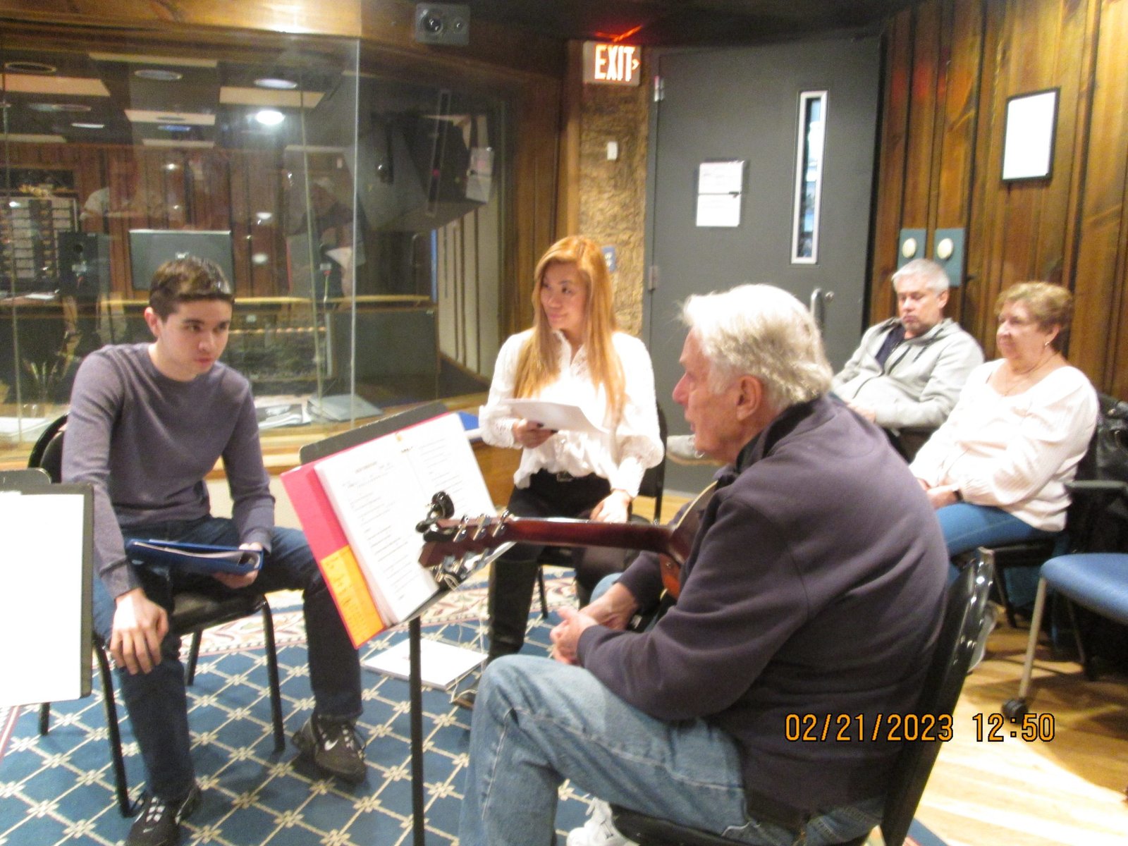 Recording Session on 2/22-23/23